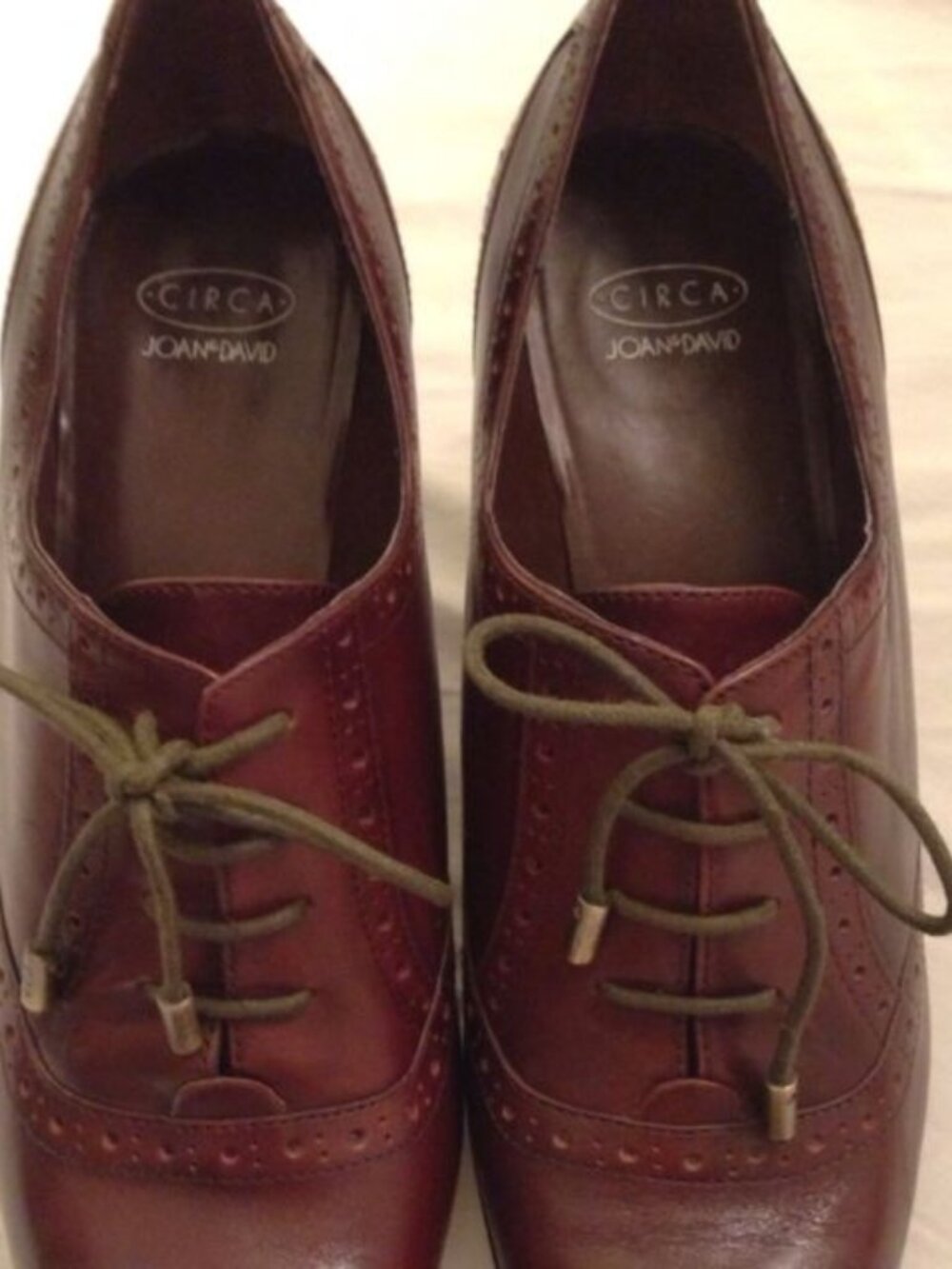 Circa Joan and David Oxford Heels - Picture 6 of 11